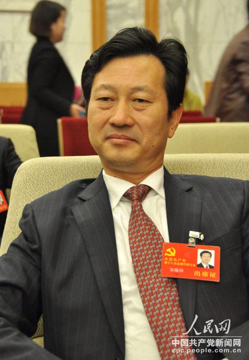 图:贵州代表团开放日活动 宋璇涛代表