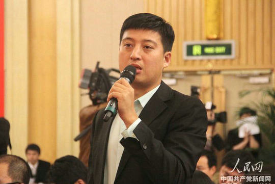 中央人民廣播電台、中國廣播網記者提問(人民網 毛雷 攝)