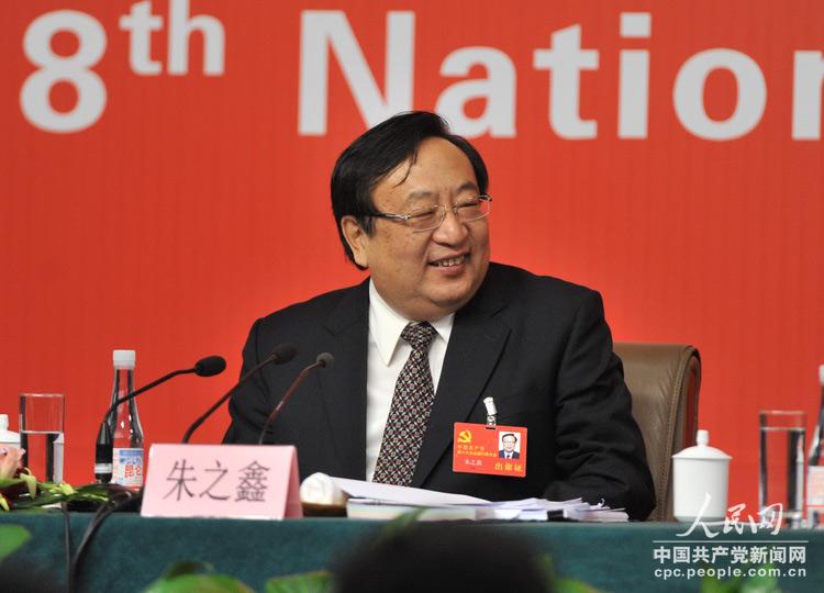 國家發展和改革委員會副主任朱之鑫.人民網 翁奇羽攝