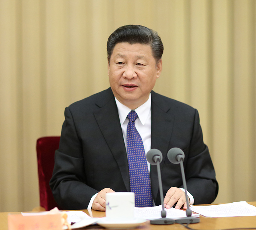 10月10日至11日，全國國有企業黨的建設工作會議在北京舉行。中共中央總書記、國家主席、中央軍委主席習近平出席會議並發表重要講話。新華社記者 蘭紅光 攝
