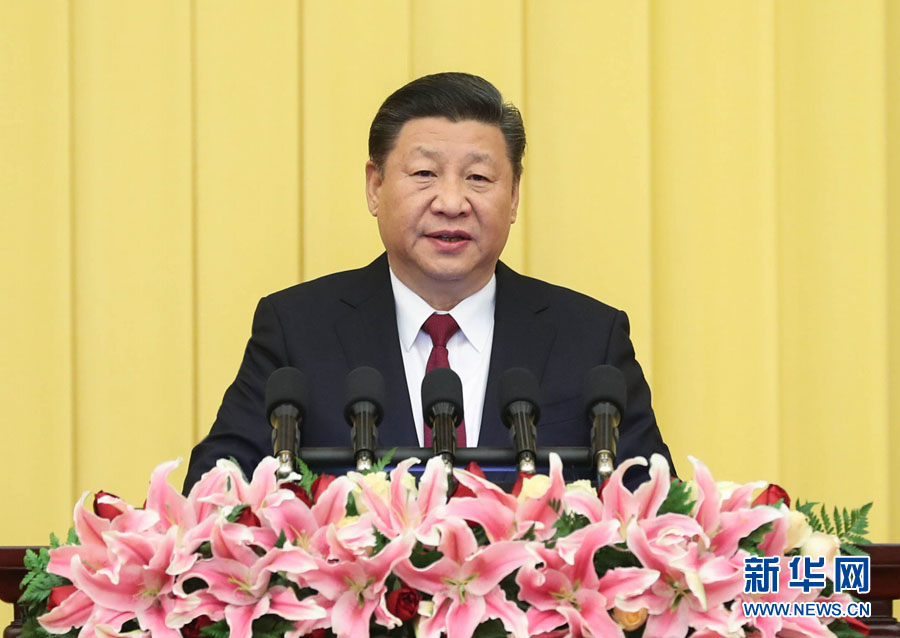 12月29日，全國政協在北京舉行新年茶話會。中共中央總書記、國家主席、中央軍委主席習近平在茶話會上發表重要講話。 新華社記者 丁林 攝