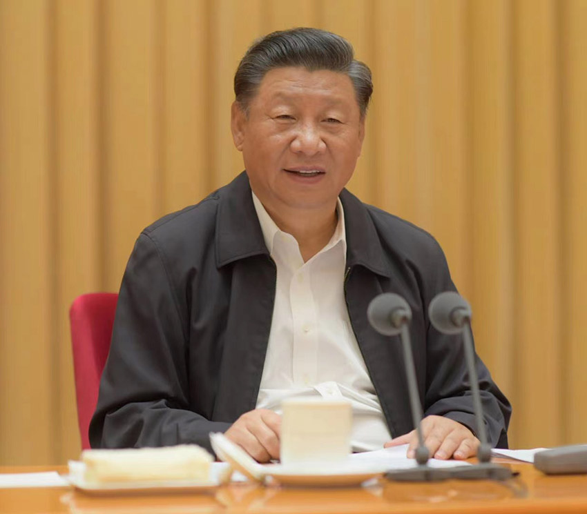 8月28日至29日，中央第七次西藏工作座談會在北京召開。中共中央總書記、國家主席、中央軍委主席習近平出席會議並發表重要講話。 新華社記者 李學仁 攝