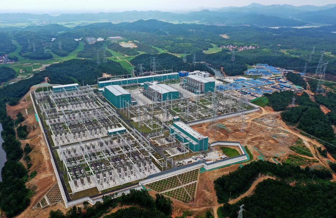 四川雅中到江西鄱陽湖特高壓直流輸電工程投運