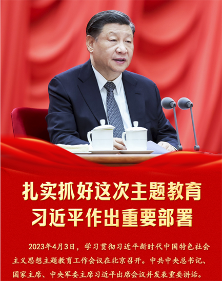扎實抓好這次主題教育 習近平作出重要部署