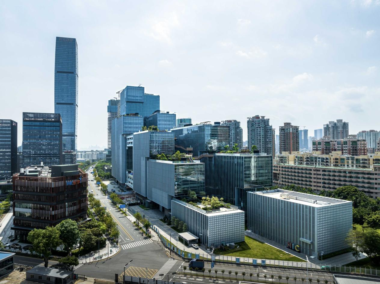 河套科創中心。河套深港科技創新合作區深圳園區發展署供圖。