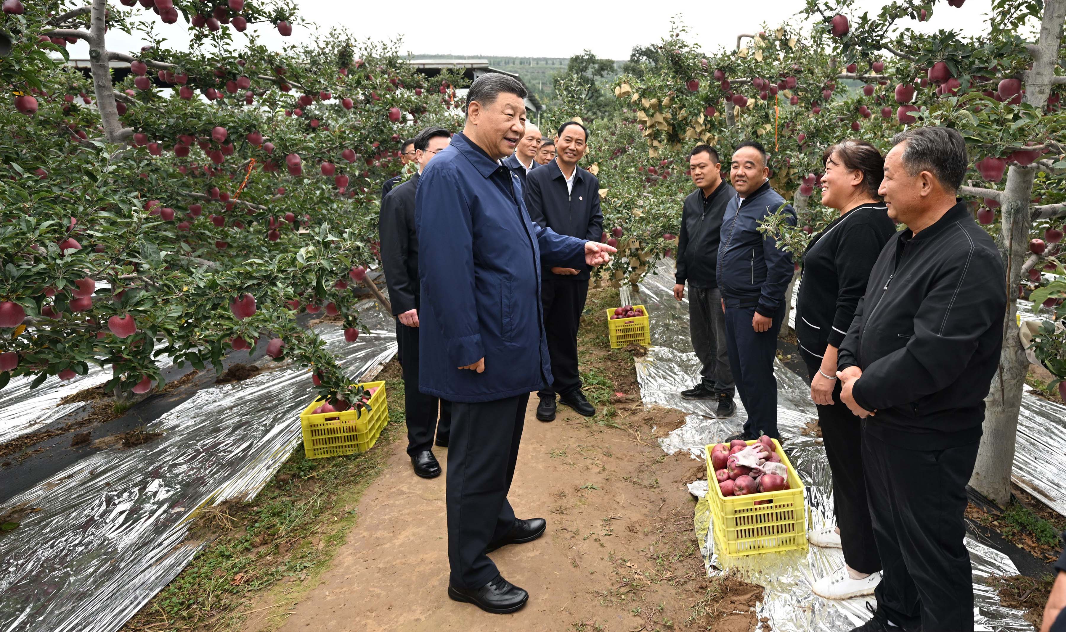 习近平在甘肃考察