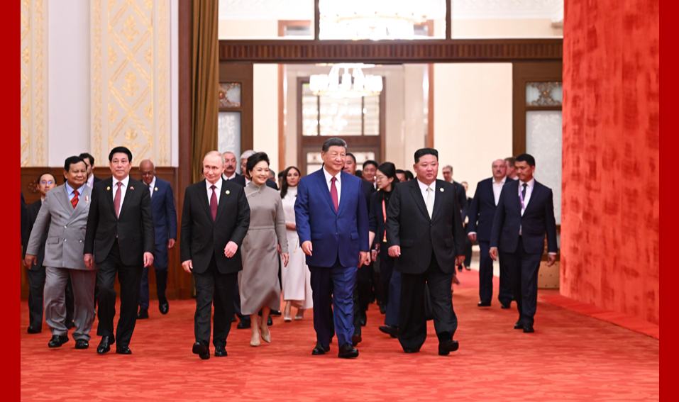 纪念中国人民抗日战争暨世界反法西斯战争胜利80周年招待会在京隆重举行