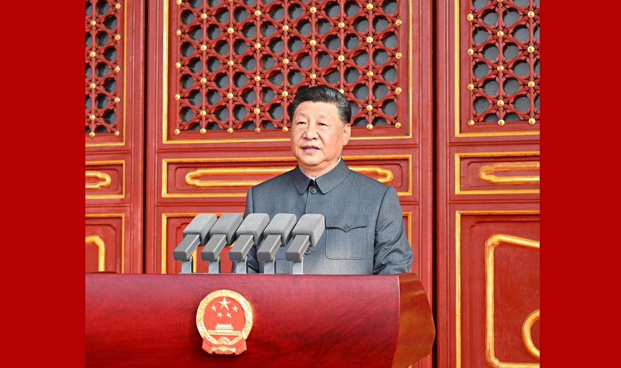 习近平在纪念中国人民抗日战争暨世界反法西斯战争胜利80周年大会上发表重要讲话