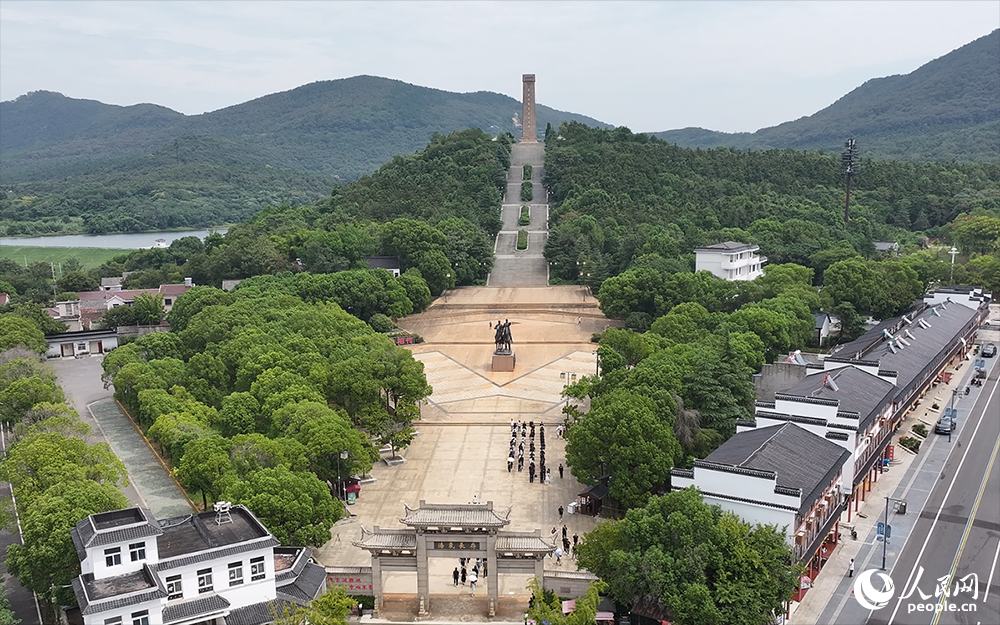 新四軍紀念館。（江蘇頻道）
