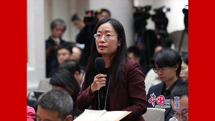 經濟日報記者提問