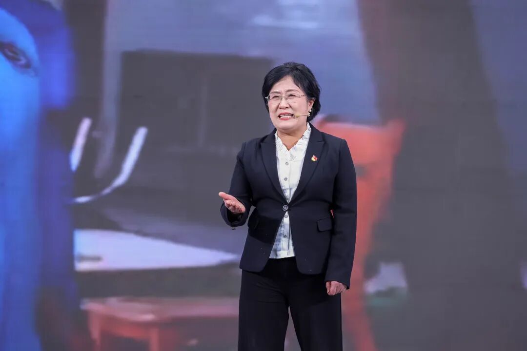 全國三八紅旗手標兵、河南省焦作市山陽區藝新街道冬香好媽媽工作站黨支部書記張冬香。主辦方供圖