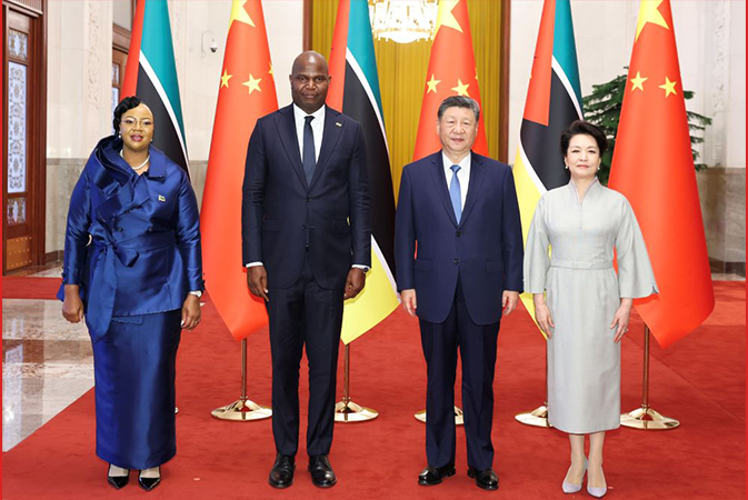 习近平同莫桑比克总统查波举行会谈
