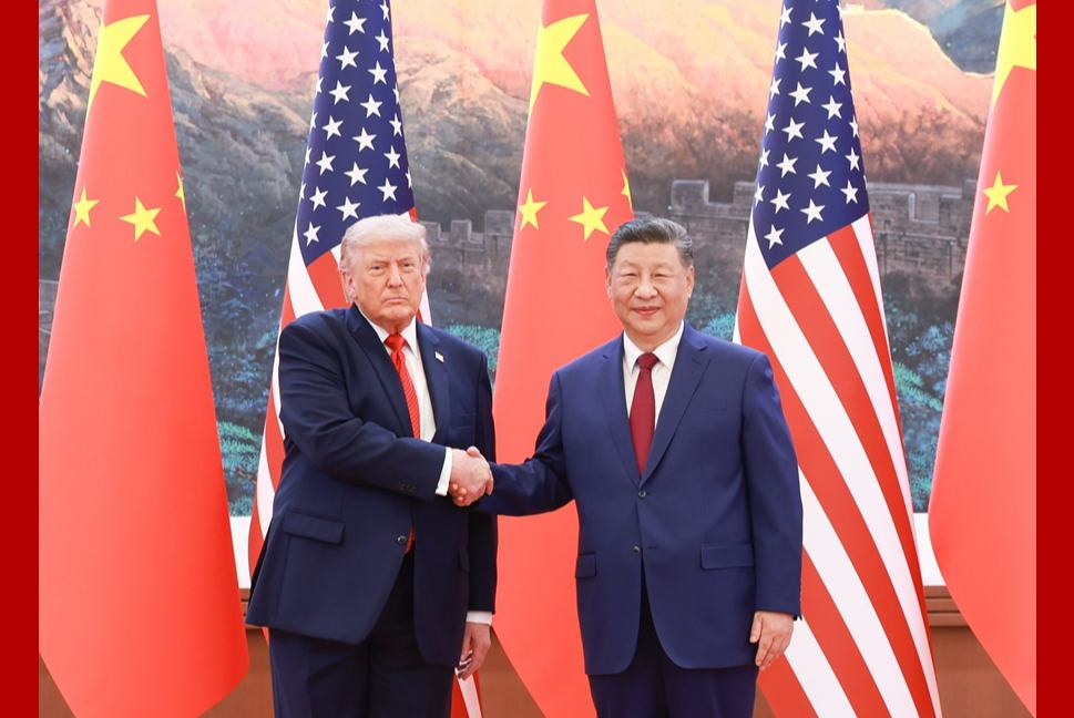 习近平同美国总统特朗普会谈