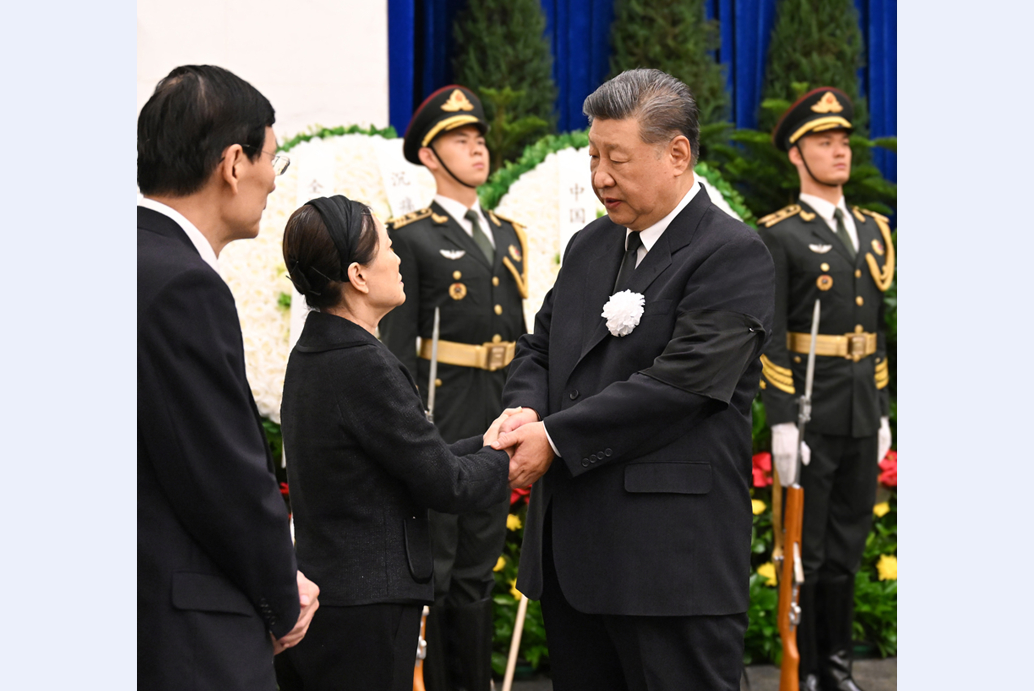 朱镕基同志遺體在京火化 習近平等到八寶山革命公墓送別