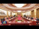 習近平會見新加坡總統