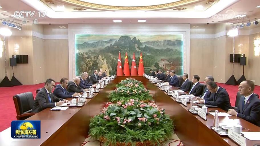習近平會見土耳其總統