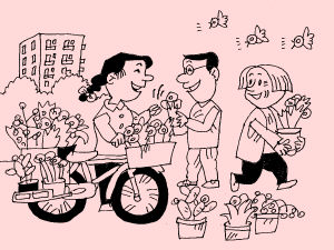 漫画:庆盛社区乐(3)ps漫画效果黑白图片