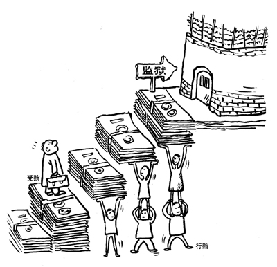 漫画:不要宽容行贿--中国共产党新闻--中国共产