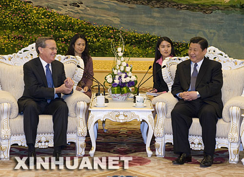 习近平会见美国耶鲁大学校长莱文--中国共产党