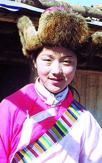 藏族姑娘