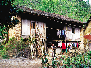 广西壮族自治区环江毛南族自治县下南乡景阳村民居.