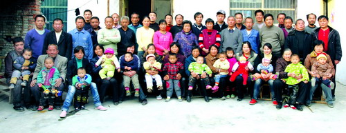 河南省永城市黄口乡刘兆莲一家