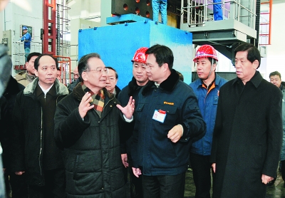 温家宝总理元旦在黑龙江考察工作并看望群众纪