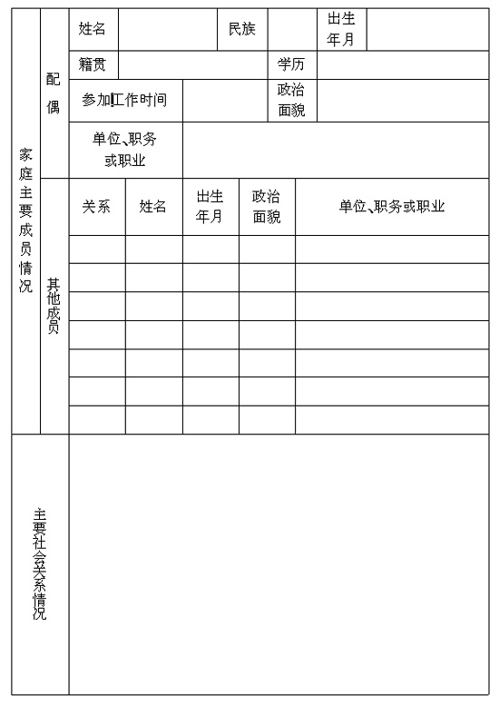 织部关于印制、使用《中国共产党入党志愿书》