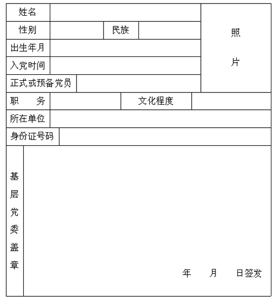 中共中央组织部关于试行《流动党员活动证》制