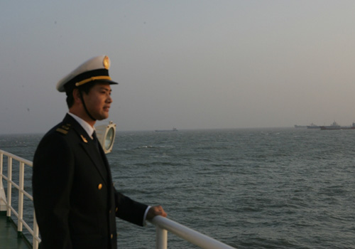 中国海事旗舰海巡31船船长刘天军