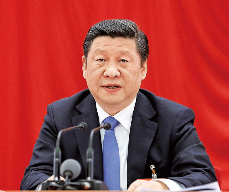 中國共產黨第十八屆中央委員會第三次全體會議，於2013年11月9日至12日在北京舉行。全會由中央政治局主持，中央委員會總書記習近平作重要講話。 新華社記者 蘭紅光/攝