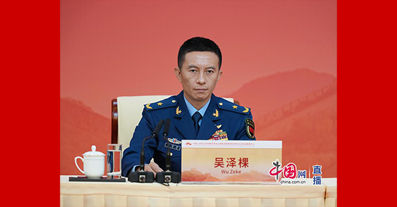 阅兵领导小组办公室副主任、中央军委联合参谋部作战局少将副局长吴泽棵