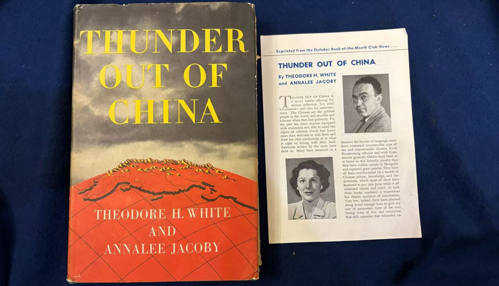 共产党人掌握着开启“中国未来大门的钥匙”1938年9月，美国记者白修德远涉重洋来到中国。在华期间，作为美国《时代》周刊驻远东首席记者，白修德不仅长期与国民党高层保持密切联系，也曾深入抗战前线与敌后游击区，并于1944年专程赴延安进行采访。基于其六年间对中国抗战实况的全面观察，白修德断言：共产党人掌握着开启“中国未来大门的钥匙”。