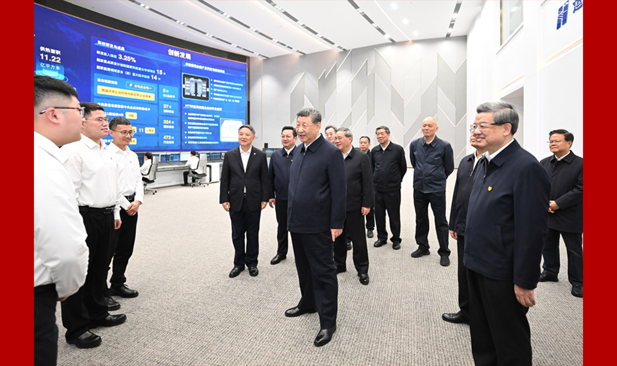 习近平在河北雄安新区考察