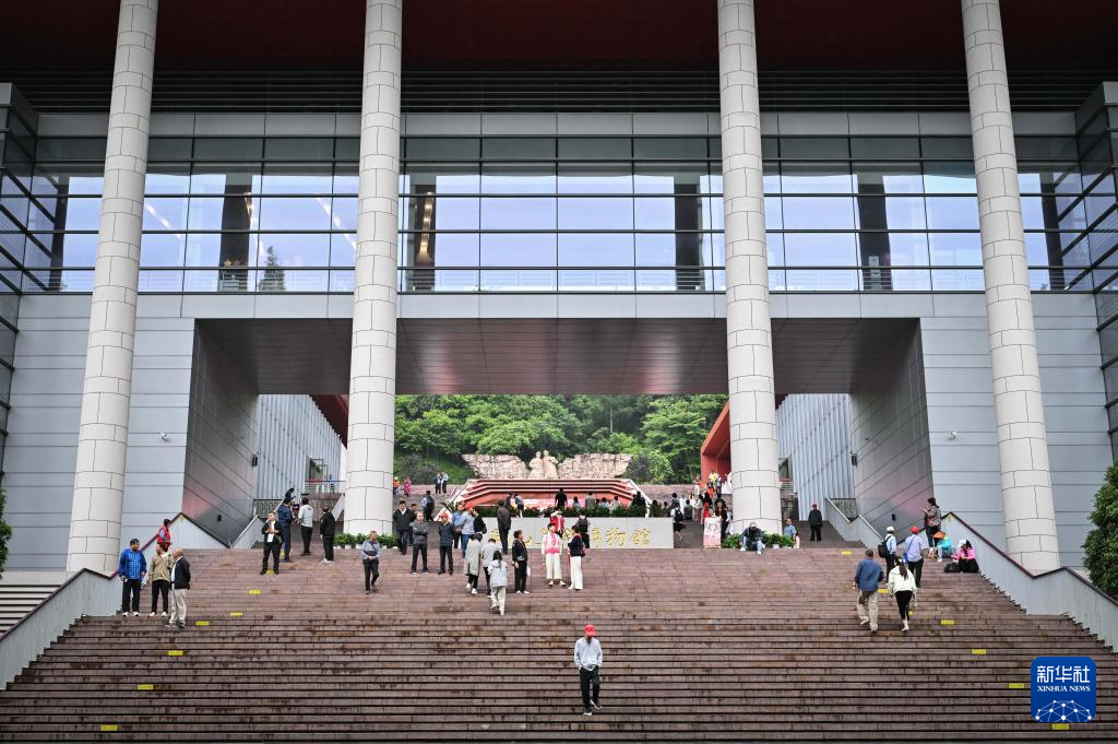 這是2026年6月9日在江西省井岡山市拍攝的井岡山革命博物館外景。新華社記者 韓旭 攝