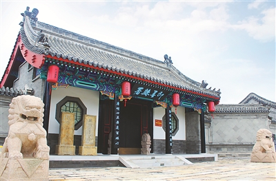 坐落于即墨古城中的即墨县衙。青岛市纪委监委供图